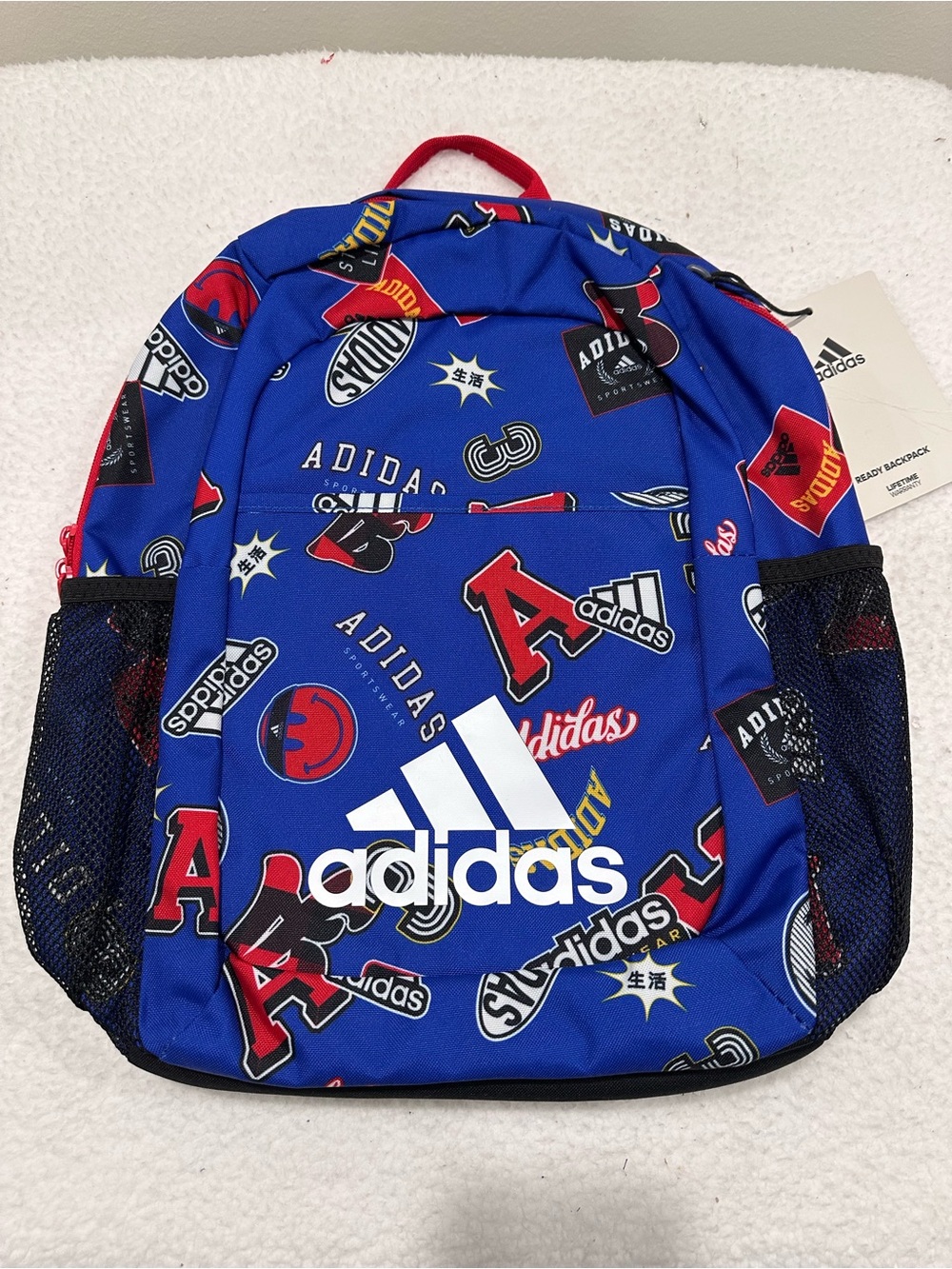 Adidas Blue Backpack